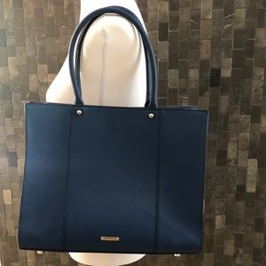 Rebecca Minkoff MAB Medium Navy Tote Bag